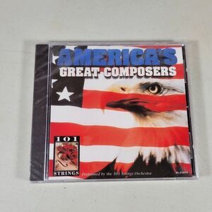 America's Great Composers 101 Strings Easy Listening CD New Sealed - 1996